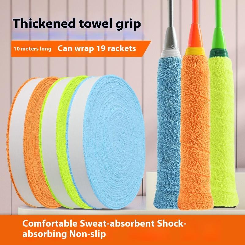 Badminton Fun - 新製品 1セット 5m/10m タオルグリップ バドミントン テニス