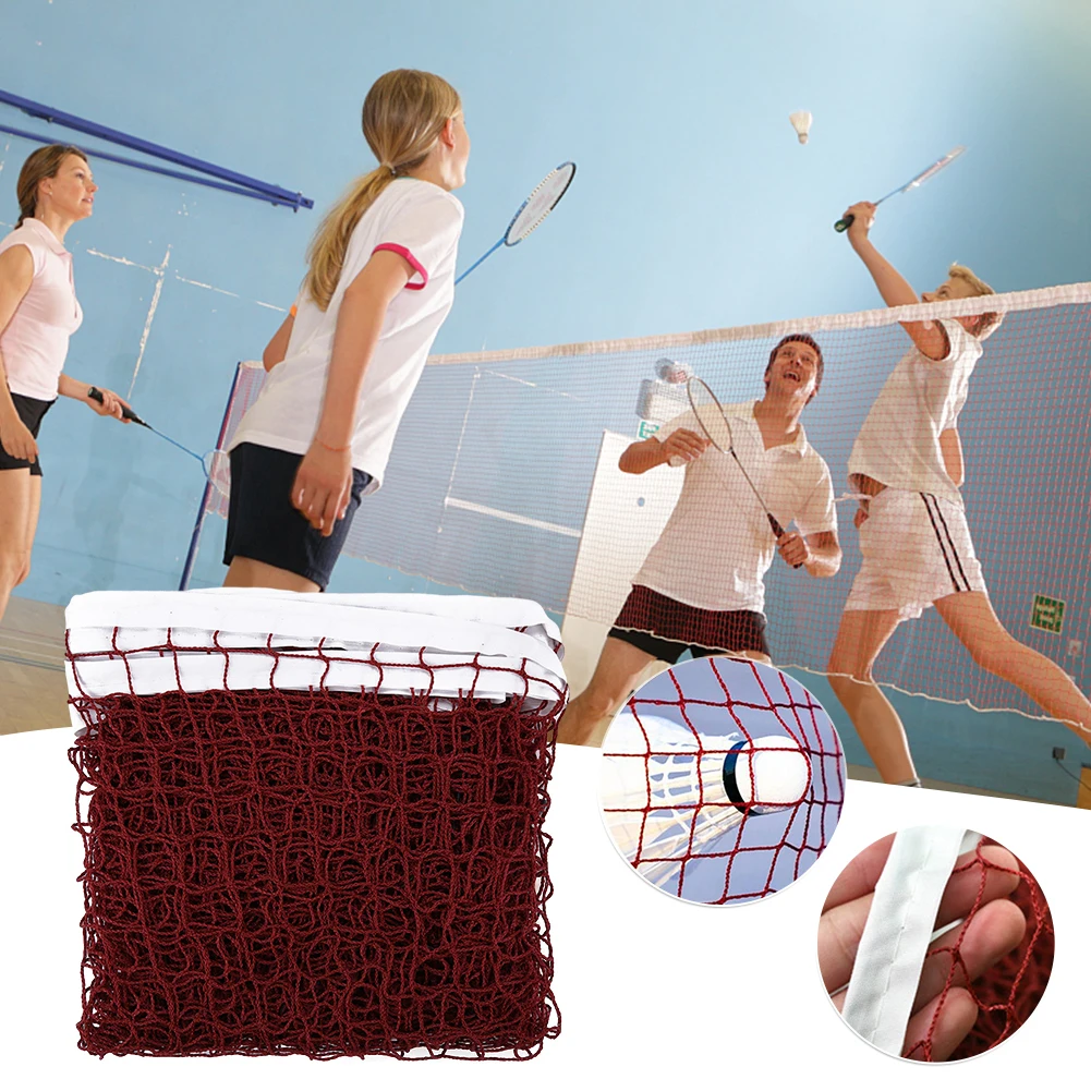 Badminton Net - バドミントンネット ポリプロピレン バドミントン交換用ネット 簡単セットアップ バドミントンネット バドミントン