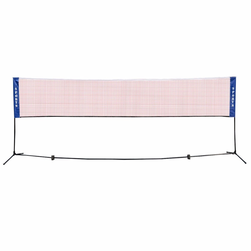 Badminton Net - 屋外バドミントンネットセット テニスゴールネット 練習用折りたたみ式テニスネット 販売促進