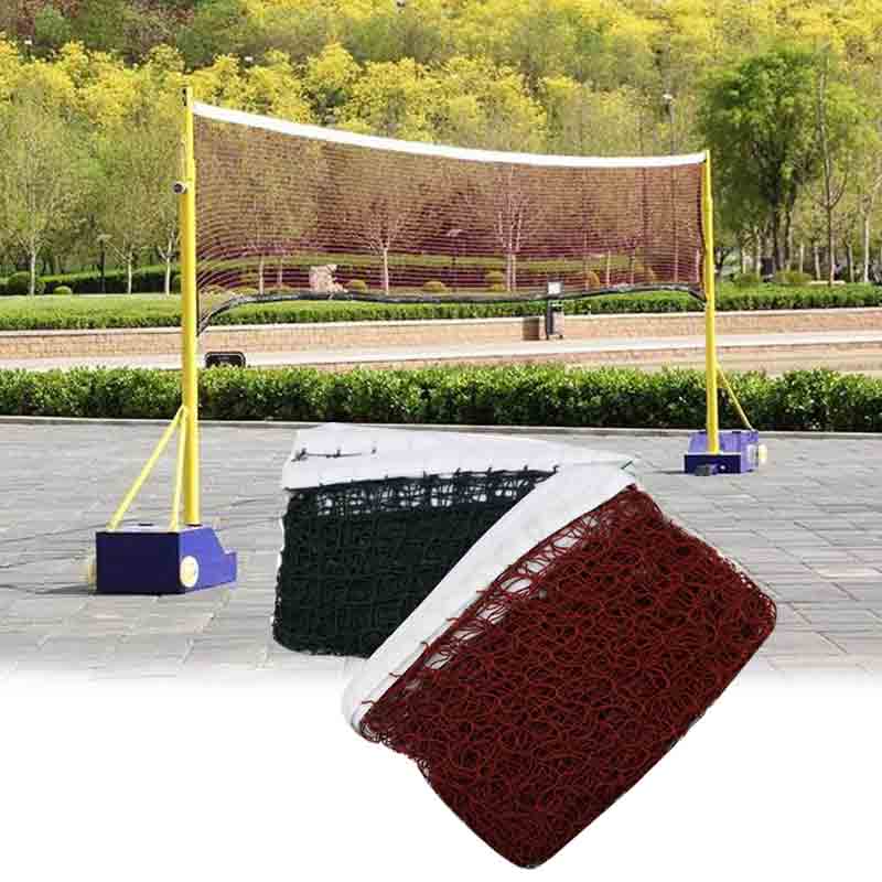 Badminton Net - プロフェッショナルトレーニングメッシュ標準バドミントンネットスポーツネット屋外バドミントンテニスバレーボールネット交換用6.2*0.64M