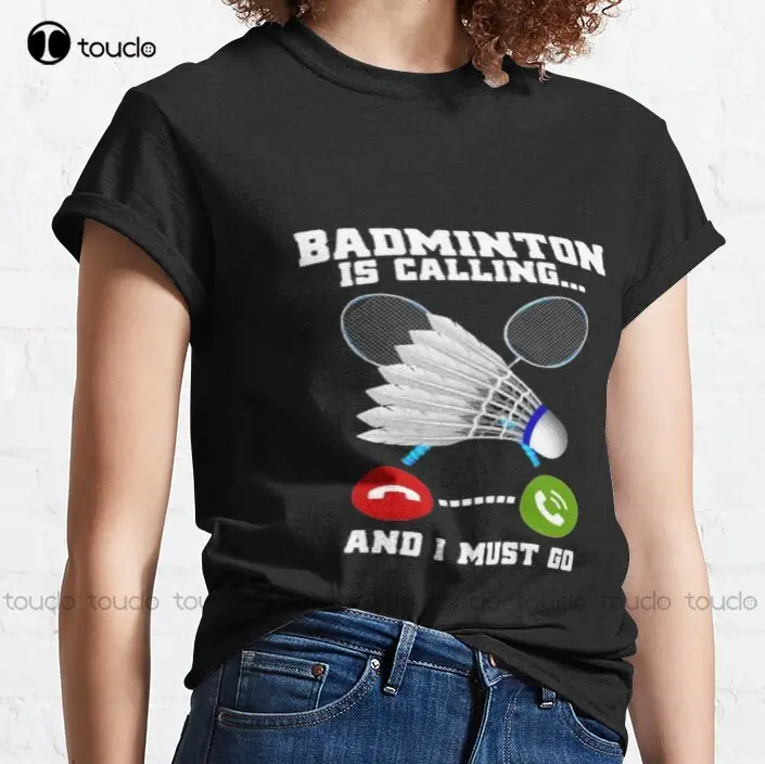 Badminton News - 新しいバドミントン コーリング 4 クラシック Tシャツメンズ Tシャツ