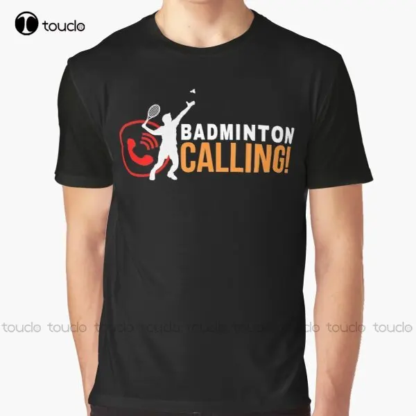 新しいバドミントン コーリング グラフィック T シャツ メ - Badminton News のレビューと価格