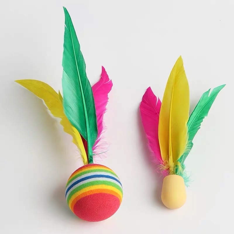 ジャズミントン屋外バドミントンボールセット子供用ゴムシャトル - Badminton Shuttlecock のレビューと価格