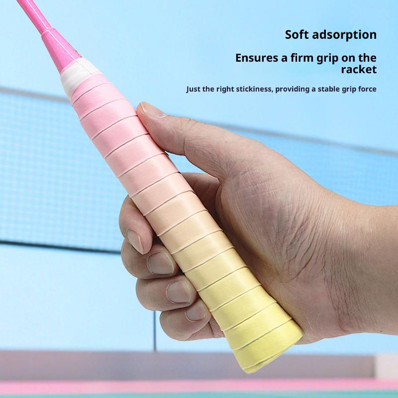 10 個のテニスラケットオーバーグリップ PU スウェットバ - Badminton Fun のレビューと価格