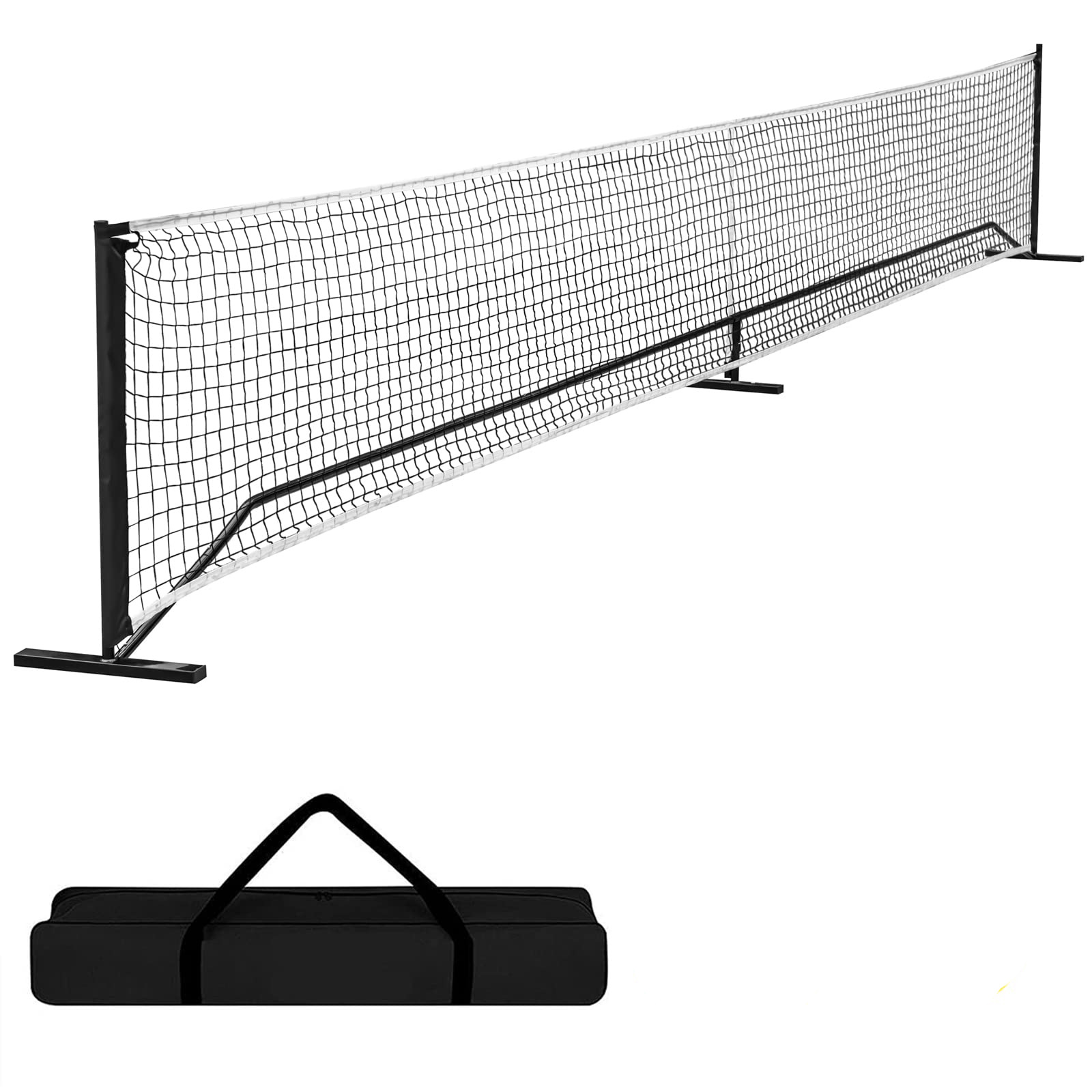 ポータブル6.7×0.9メートルバドミントンネットとピクルボ - Badminton Net のレビューと価格