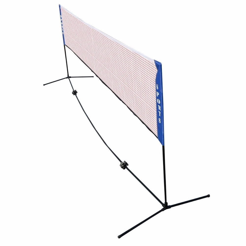 屋外バドミントンネットセット テニスゴールネット 練習用折り - Badminton Net のレビューと価格